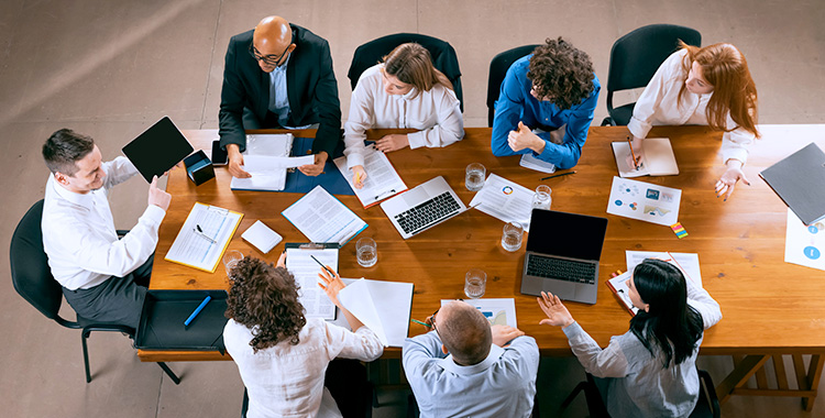 Verwaltungsrats-Meeting