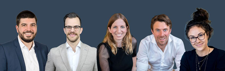 Das Team des Tech-Unternehmens Vision&