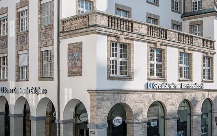 Hauptgebäude der Graubündner Kantonalbank