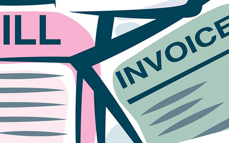 Bill, Rechnung und Invoice