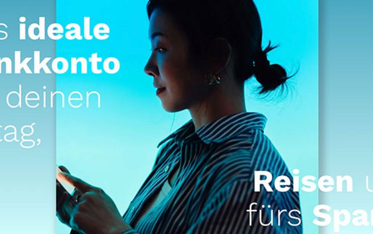 Ausschnitt aus Website der Neo-Bank Radicant