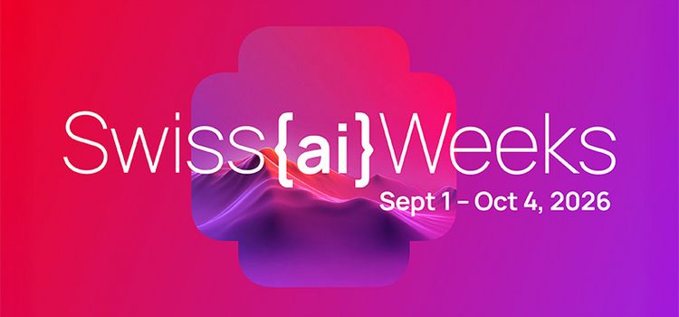 Banner der Swiss AI Weeks